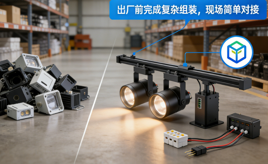 你們的定制燈具，在現(xiàn)場(chǎng)安裝起來(lái)會(huì)不會(huì)很麻煩，增加我們的施工成本？